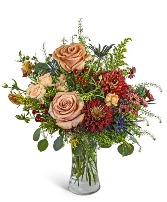 Chestnut Spice Flower Arrangement