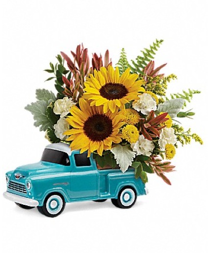 Chevy Pickup Bouquet For Him