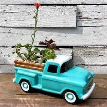 Chevy Pickup Succulent Garden 