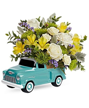 Chevy Truck Father's Day in Azle, TX | QUEEN BEE'S GARDEN & FLORIST