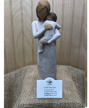 CHILD OF MY HEART  WILLOW TREE FIGURINE