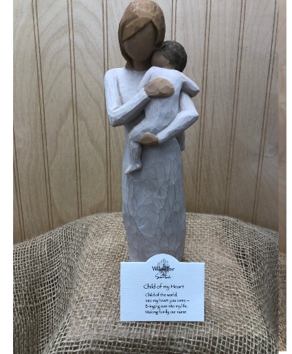 CHILD OF MY HEART  WILLOW TREE FIGURINE