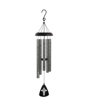 Chime 30" Sonnet Charcoal - Lord's Prayer Wind Chime