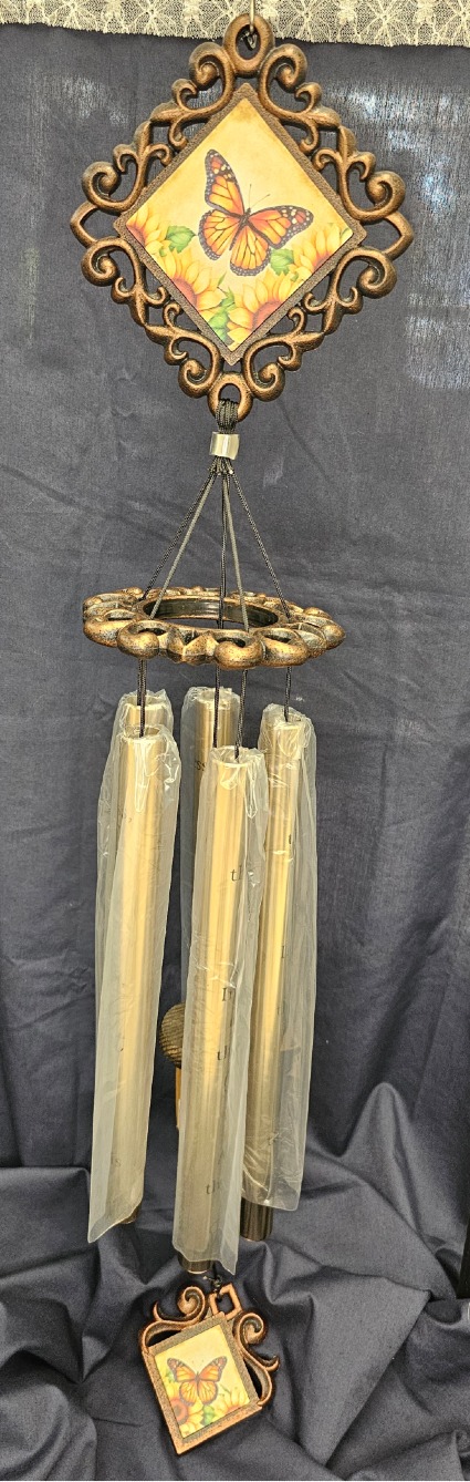 Chime - 35" Butterfly Vintage 