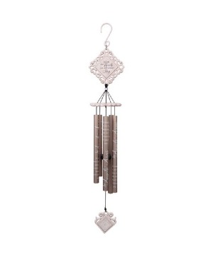 Chime 35" White Vintage -Angels Arms Wind Chime