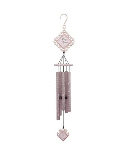 Chime 35" White Vintage - Beautiful Memories Wind Chime