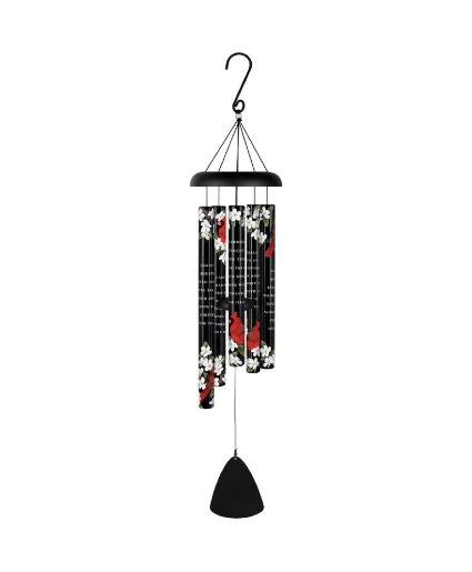 Chime- Cardinals 38" Picturesque Sonnet 60389 Sympathy-Chime