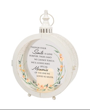 Lantern- "Special Memories" 57728 Sympathy/Lantern