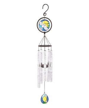 Chimes 35" Stained Glass How Sweet the Sound Chimes