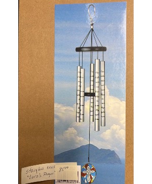 Chimes stainglass “Lords Prayer” 