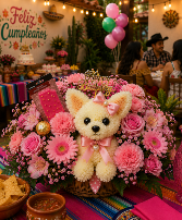 Chiquita the Birthday Chihuahua Call Us for Faster Service & Daily Specials: (915) 303-8500 Text Us to Order Anytime: (915) 505-3708 Your trusted source for Flowers & Delivery in El Paso TX 