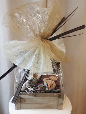 Chocolate and Cookies  Gift Basket 