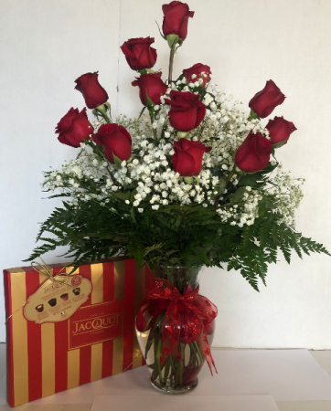 Chocolate and Roses combo