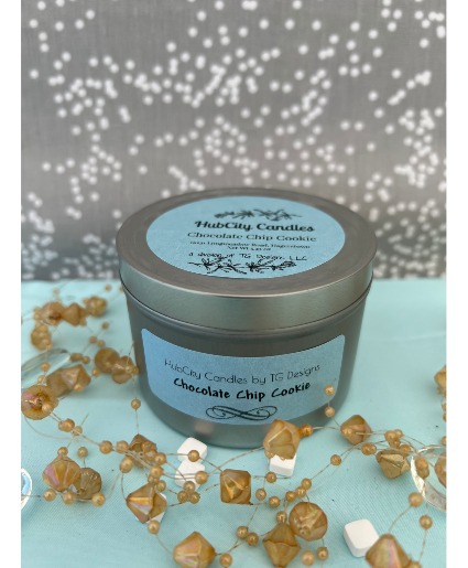 Chocolate Chip Cookie Candle Tin 