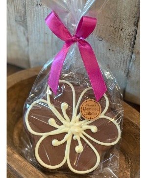 chocolate covered marshmallow (flower) Candy 
