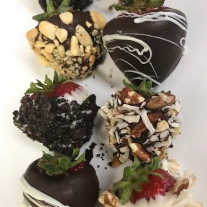 Chocolate Strawberries Fresh from the Bakery