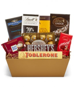 Delicious Chocolate Basket Gift Basket