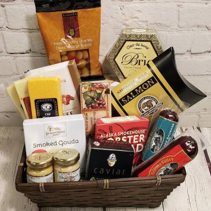 Gourmet Lover's Gift Basket