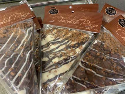Chocolate Pizza (Milk, Dark & White)