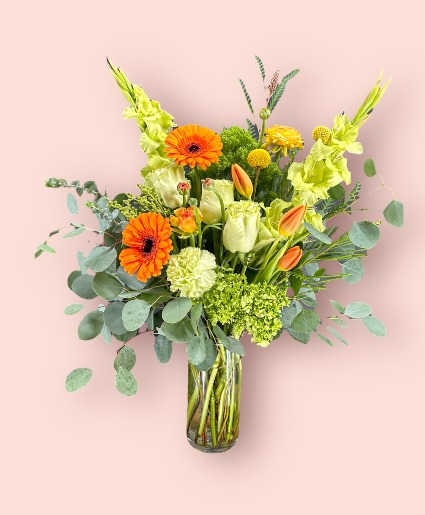 Chris Vase arrangement