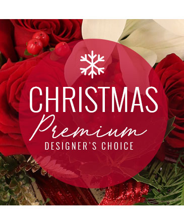 Christmas Bouquet Premium Designer's Choice in Nashville, TN | BLOOM FLOWERS & GIFTS