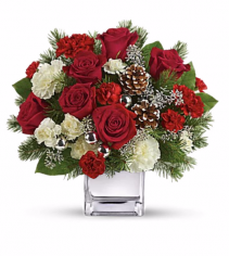 Christmas Cheer Vase Arrangement