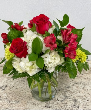 Christmas Delight Fresh Arrangement