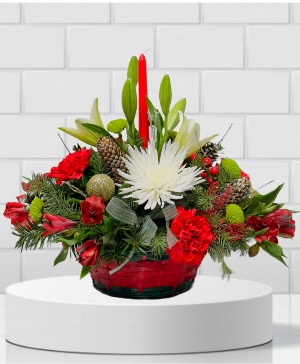 Christmas Design #1 Floral Arrangement
