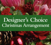 Christmas Designer Choice Let our Designers create a unique and beautiful floral arrangement just for you! 