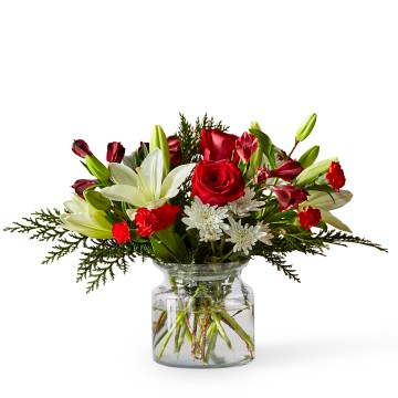 Holiday Elegance Bouquet Christmas arrangement