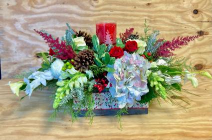 Christmas in a Box Wood Box