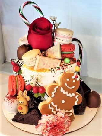Christmas Mini Deco Cake Fresh from the Bakery