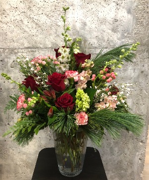 Christmas Mix Floral Arrangment