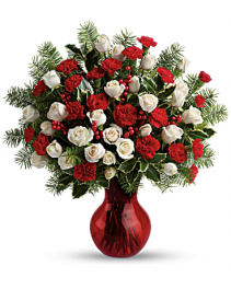 Christmas Spirit Vase Christmas Arrangement 