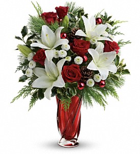 Christmas Swirl Bouquet 