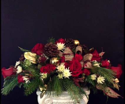 Christmas Time Is Here Centerpiece 