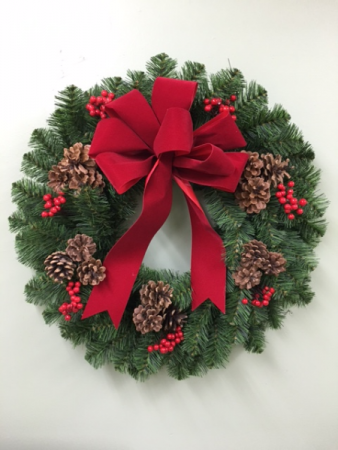 CHRISTMAS TRADITIONS BALSAM WREATH