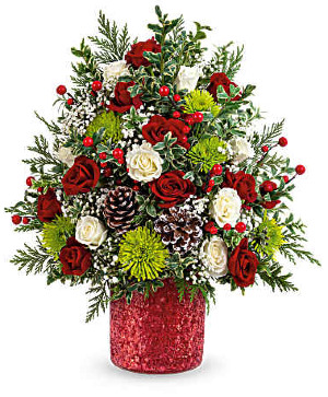 Christmas tree floral 