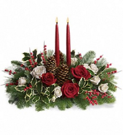 Christmas Wishes Fresh Centerpiece