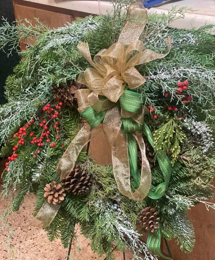 Fresh Christmas Wreaths 18" CUSTOM MADE