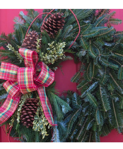 christmas wreath workshop Dec 11 FRI 