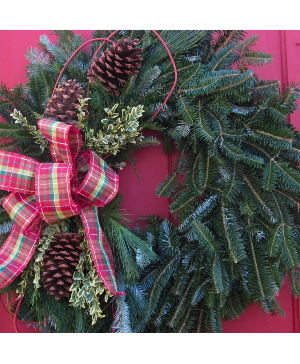 christmas wreath workshop Dec 5 SAT 