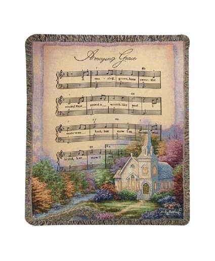 Church in the Country Throw