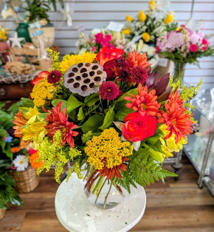 Cider Spice Arrangement Vase