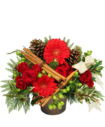 Cinnamon Enchantment Flower Arrangement in Vermillion, SD | Pied Piper Vermillion Flowers & Gifts