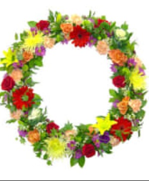 K618 Free Spirit Wreath 24" Wreath