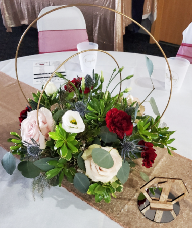 Circles Centerpiece Wedding