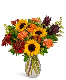 Citrine Fields Flower Arrangement