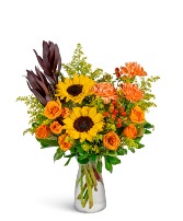 Citrine Solstice Flower Arrangement