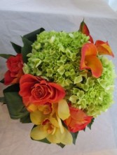 CITRUS BURST Vase Arrangement